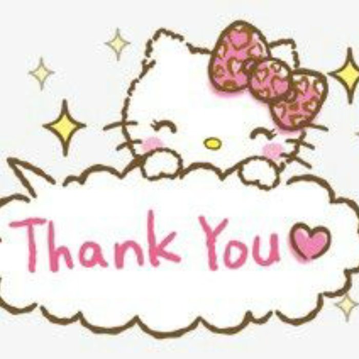 đặt cuối tin nhắn kèm sticker cảm ơn