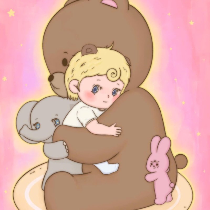 đỡ tủi hơn nhờ sticker ôm an ủi