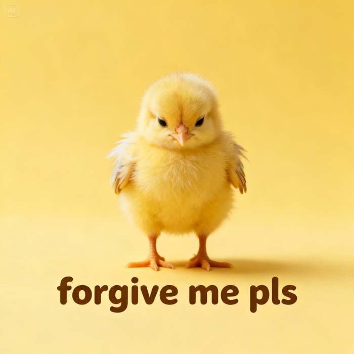 dùng để xoa dịu tình huống meme xin lỗi hài