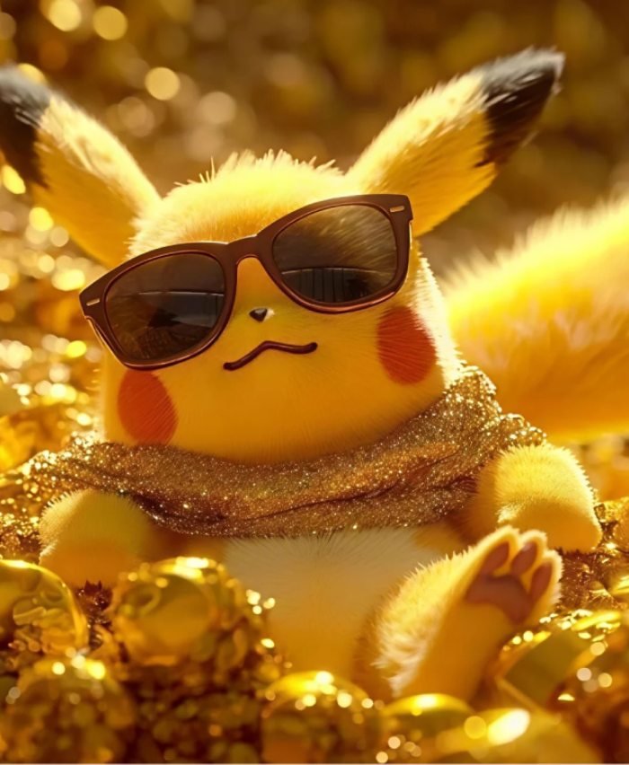 dùng làm avatar ảnh Pikachu đại gia