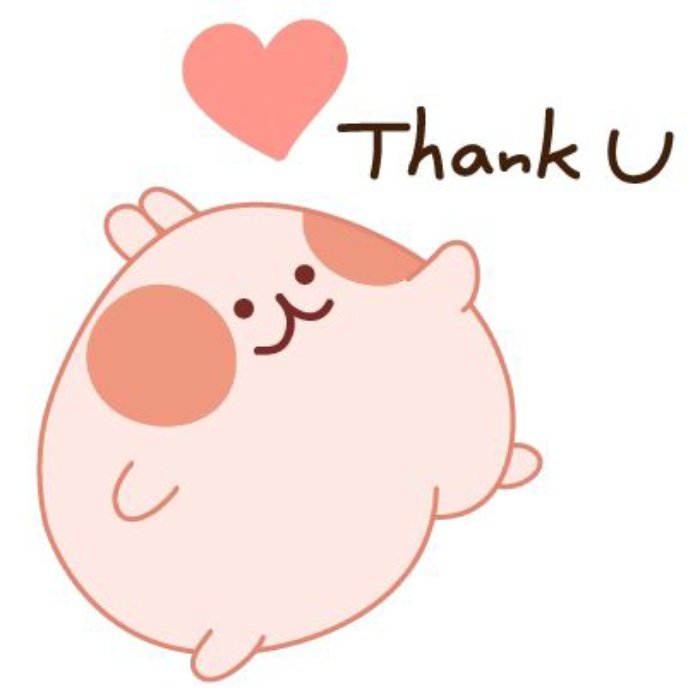 gửi lời tri ân bằng sticker cảm ơn