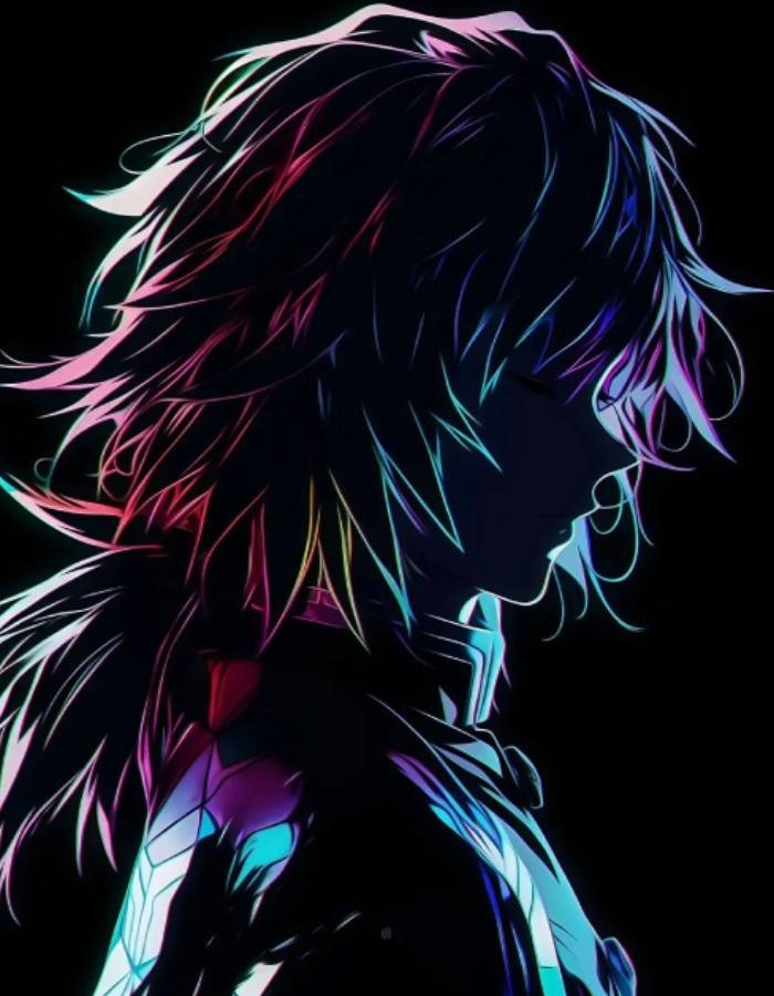 hình ảnh anime thanh gươm diệt quỷ nét căng thẳng