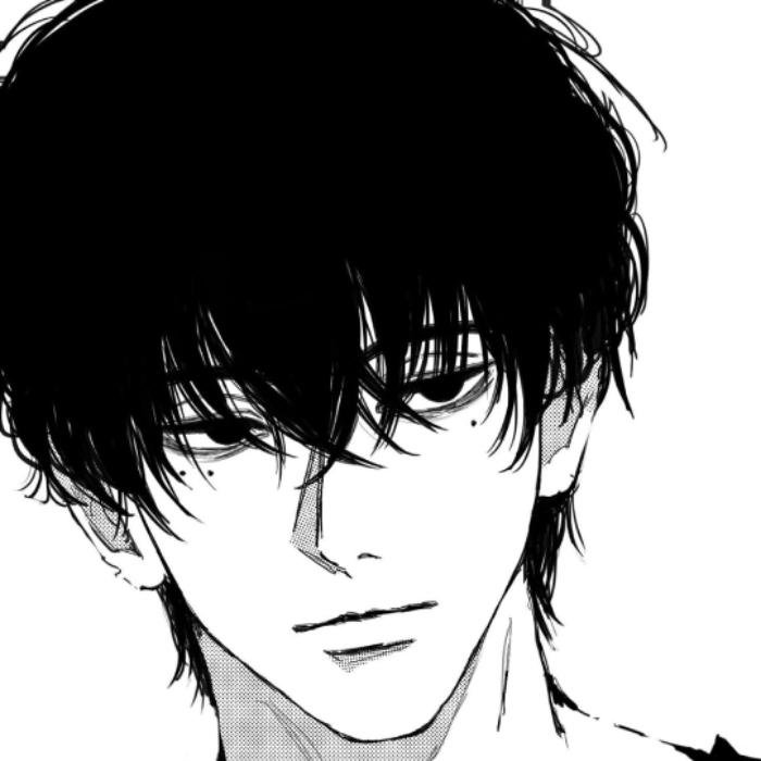 hình ảnh anime trắng đen cảnh đêm