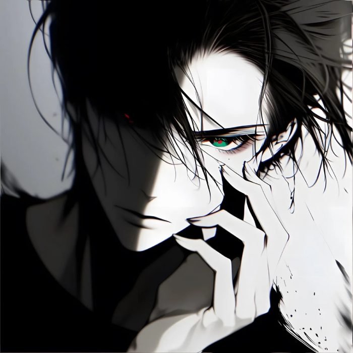 hình ảnh avatar đôi anime ngầu phong cách