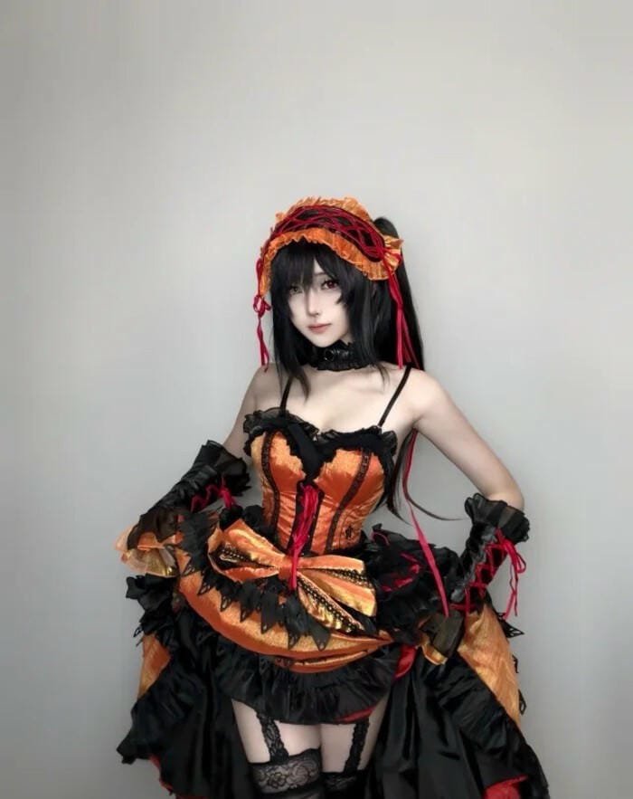 hình ảnh phản diện cuốn hút cosplay kurumi