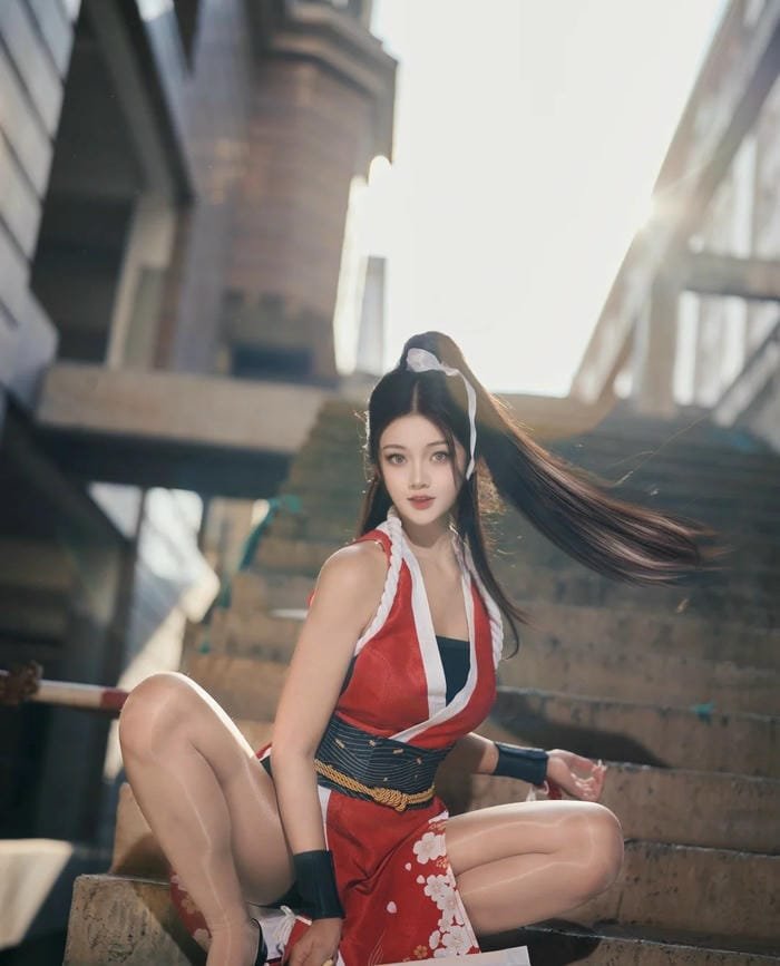 hình tượng kunoichi được thể hiện qua mai shiranui cosplay