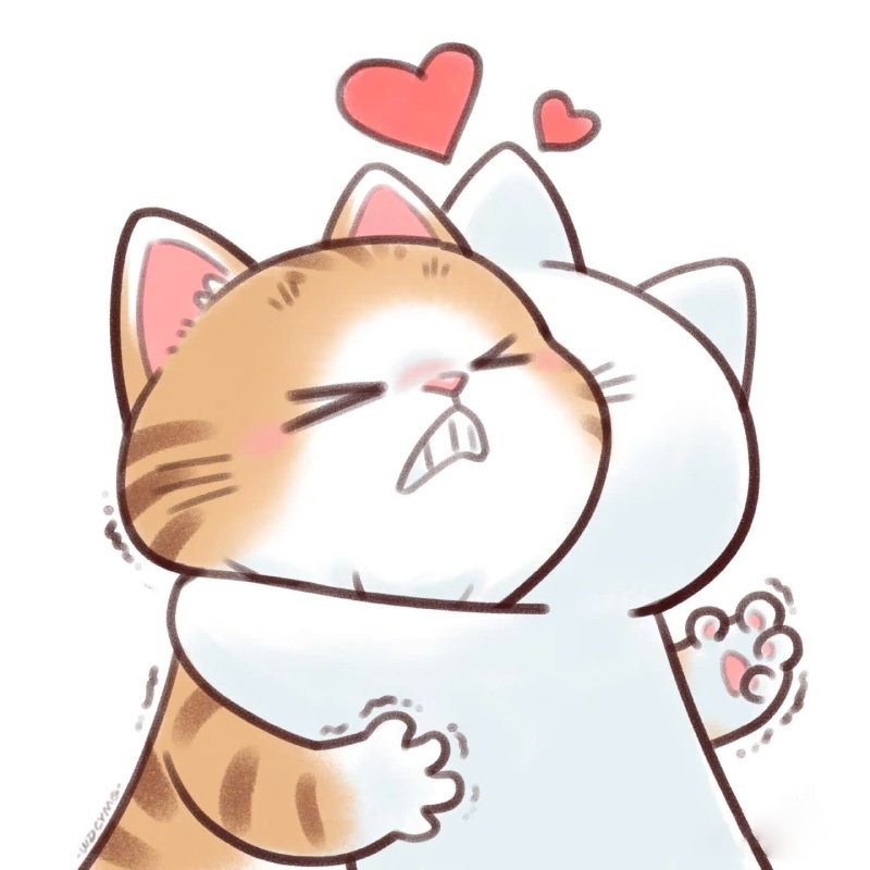 kề sát thế này là sticker ôm nhau