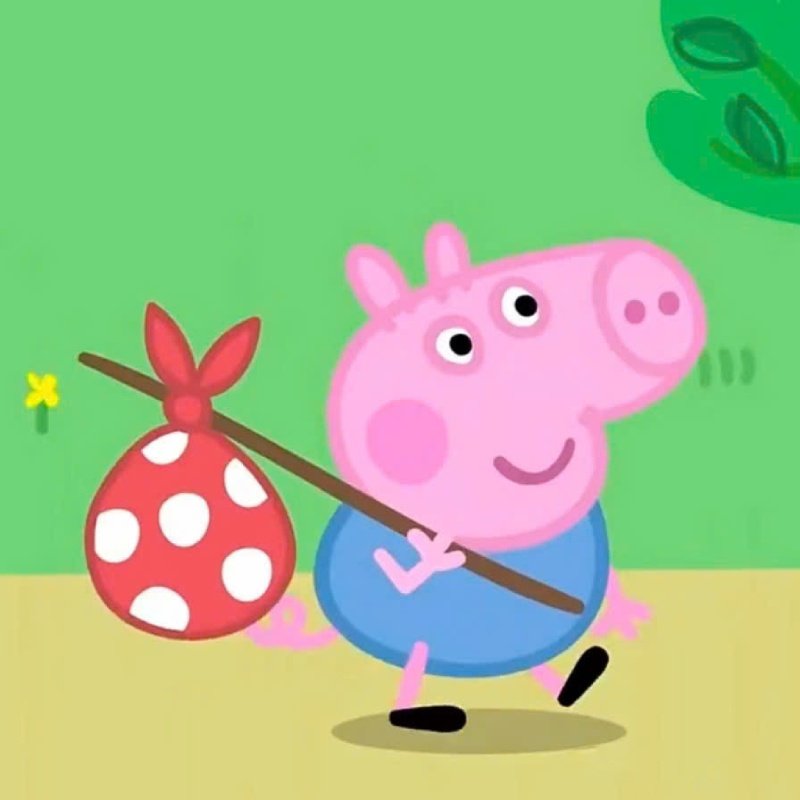 không khí vui tươi quanh sticker heo peppa