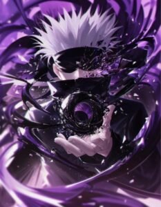 khung nền tối sâu hình nền anime nam