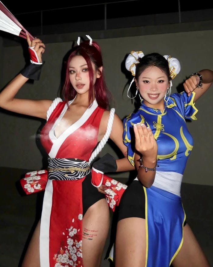 mai shiranui cosplay sắc nét 4k
