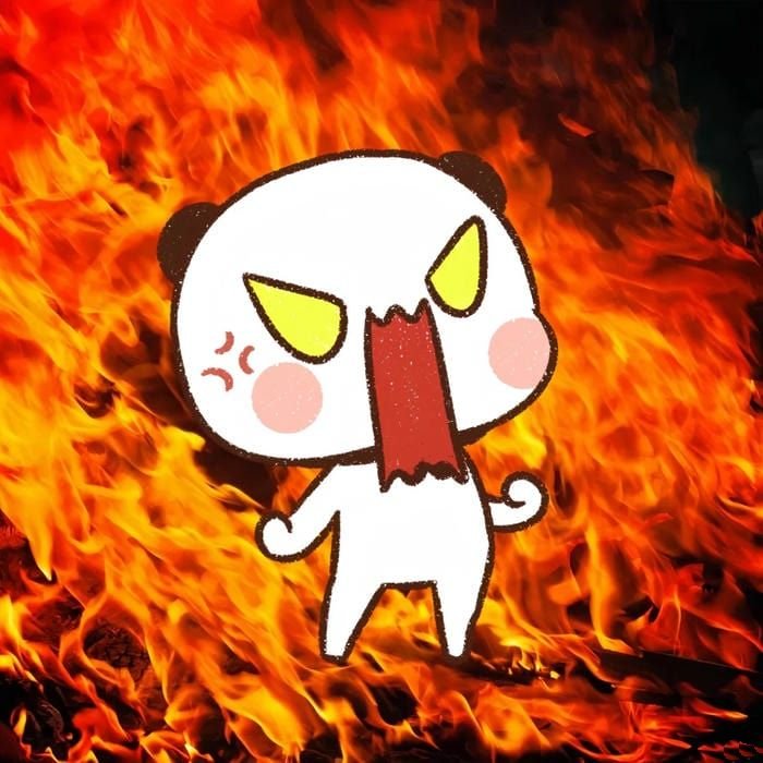 mạng xã hội lan truyền meme tức giận lửa