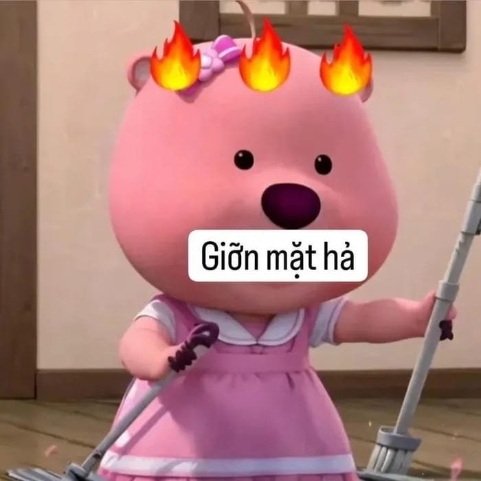 meme tức giận dùng khi mất kiên nhẫn