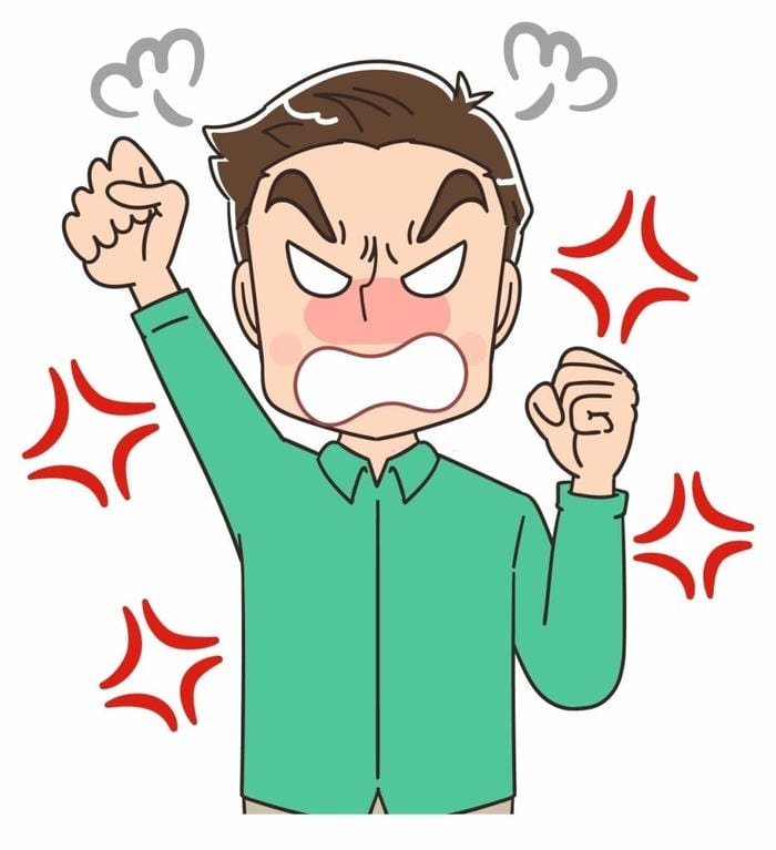 meme tức giận phản ứng bực bội hài hước