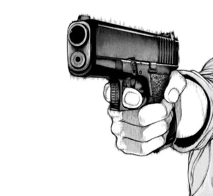 meme tức giận phản ứng gắt rút súng