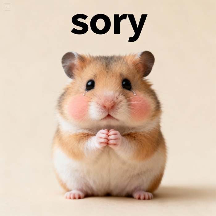 meme xin lỗi dễ thương hợp lúc cần xuống nước