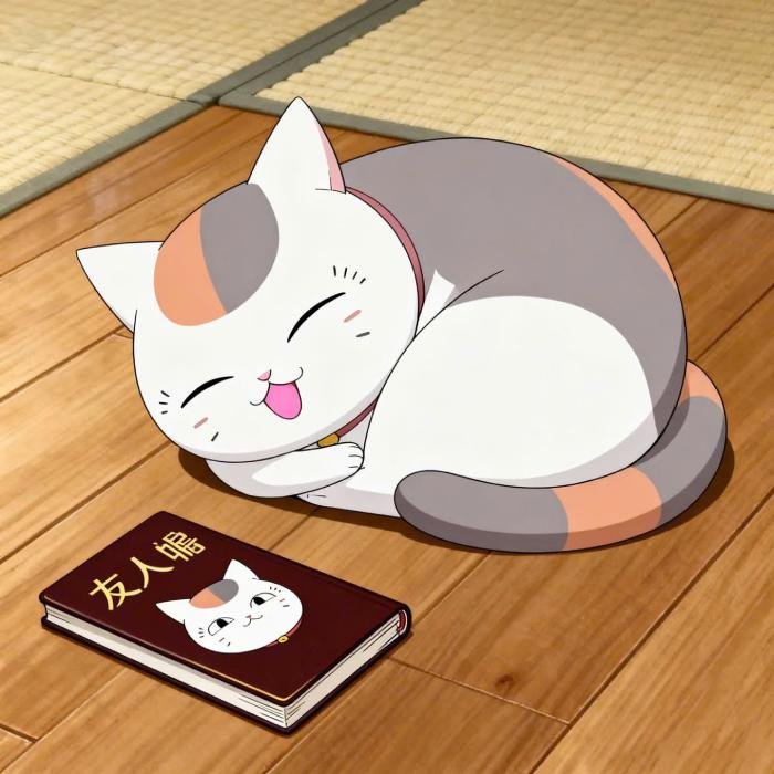 mèo anime xuất hiện trong ảnh mèo anime