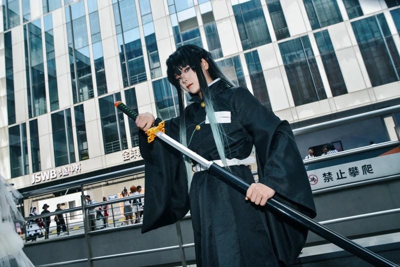 muichiro cosplay thu hút fan Kimetsu no Yaiba