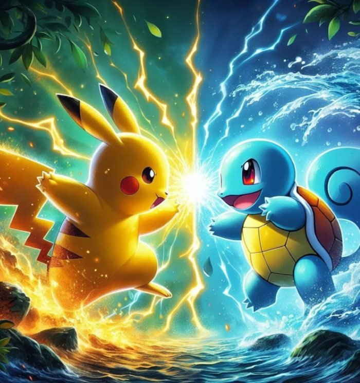 nét đáng yêu rất riêng trong ảnh Pikachu