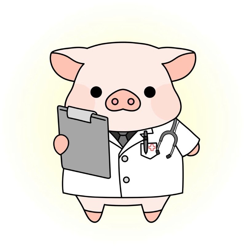 nét vẽ gọn gàng sticker bác sĩ