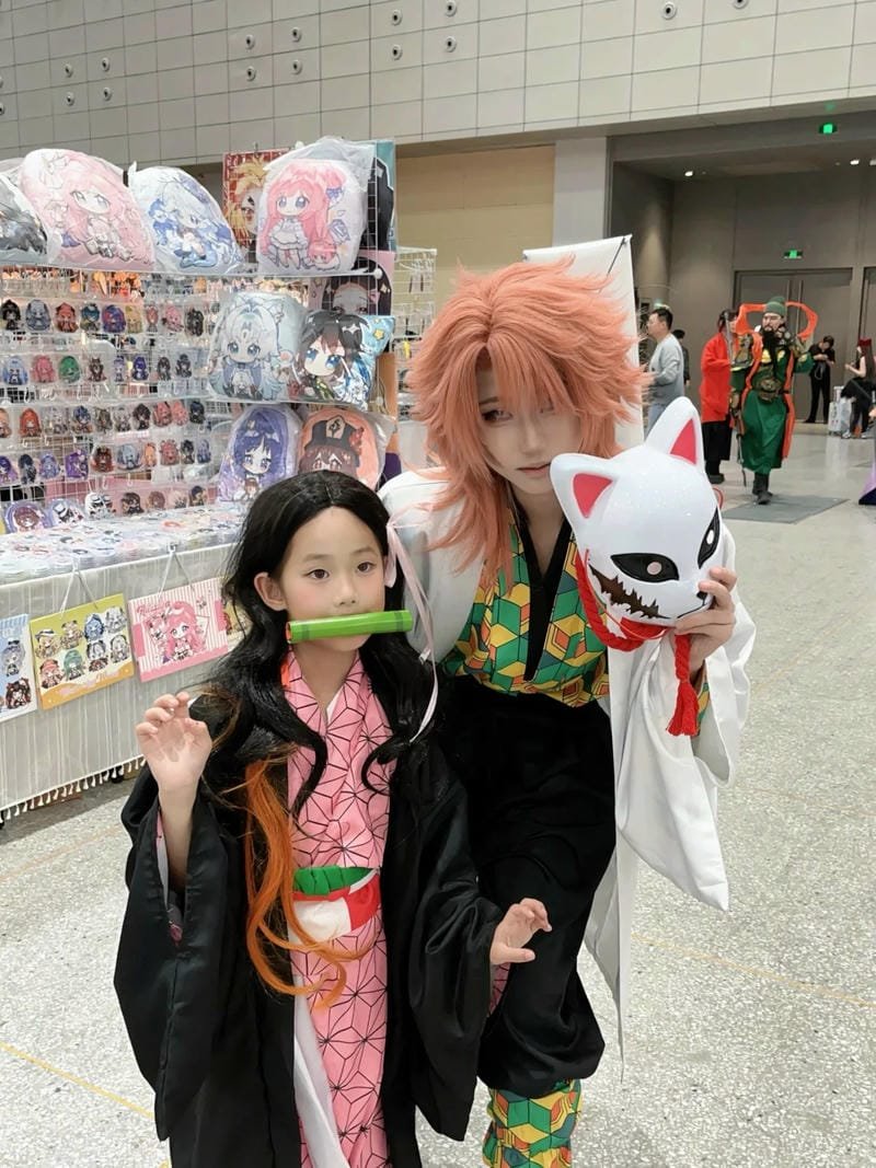 nezuko kamado cosplay phiên bản đời thực
