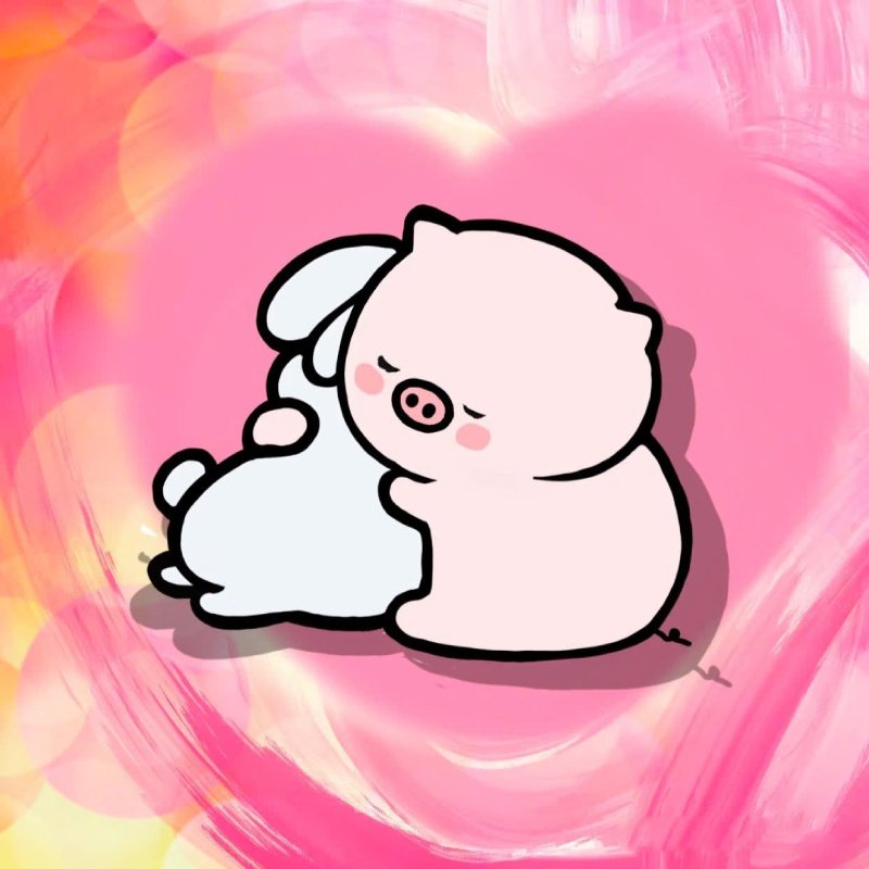 nhìn là muốn ôm ngay sticker ôm cute