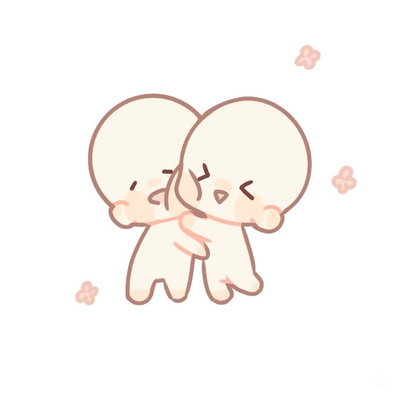 ôm nhẹ thôi cũng sticker ôm cute