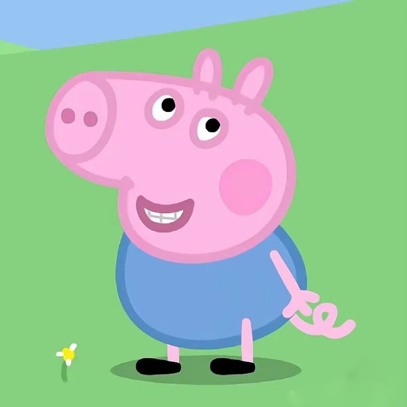 phản ứng trẻ con của sticker heo peppa