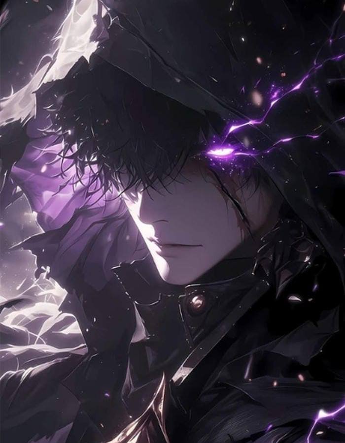 sức mạnh lôi điện ngầu hình nền anime nam