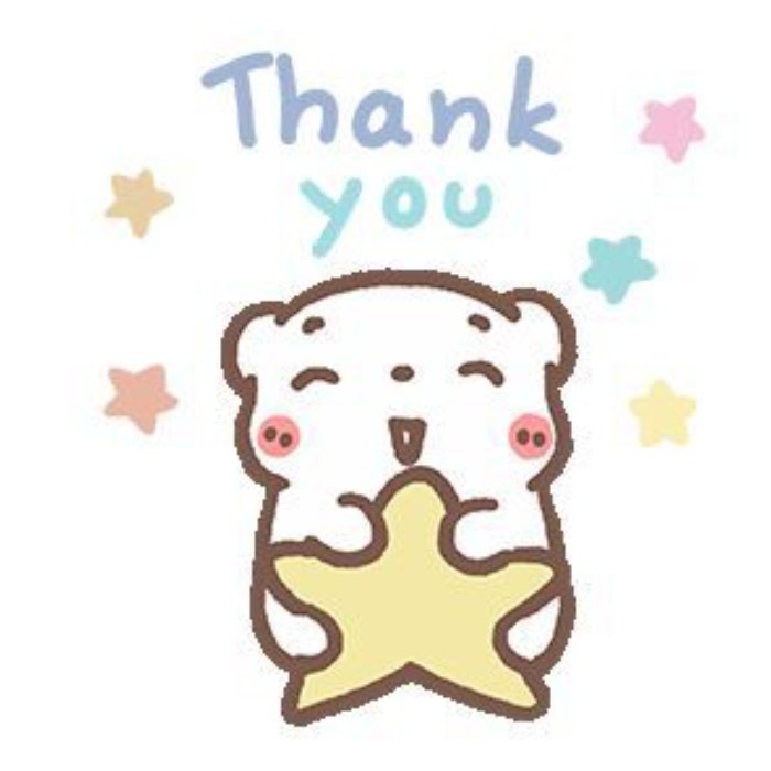 tạo ấn tượng tốt bằng sticker cảm ơn