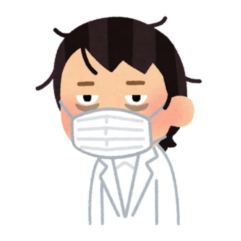 tạo hình đơn giản từ sticker bác sĩ