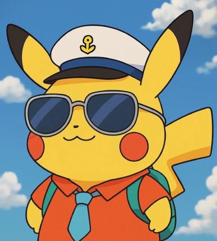 tạo hình ngộ nghĩnh quen mắt ảnh Pikachu