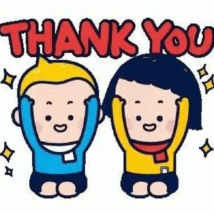 thả phản hồi lịch sự với sticker cảm ơn