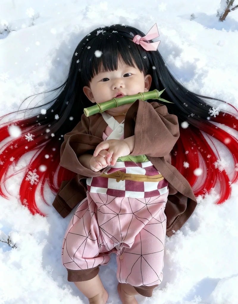 thần thái nhân vật rõ nét trong nezuko cosplay