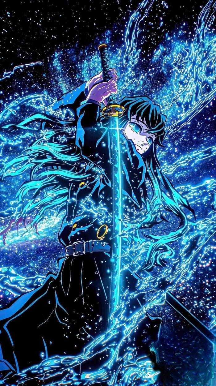 thanh gươm diệt quỷ ảnh anime 4k