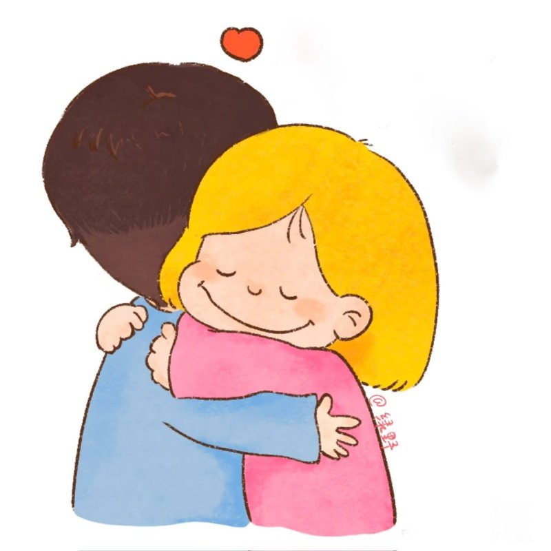 tựa đầu khẽ khàng như sticker ôm người yêu