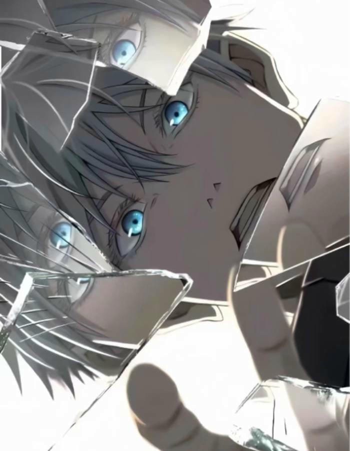 vệt băng giá sáng hình nền anime nam