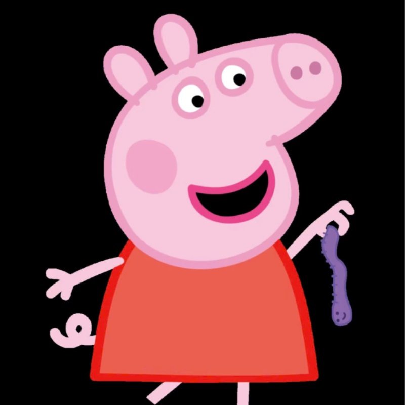 vibe hoạt hình quen thuộc sticker heo peppa