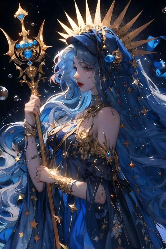 12 cung hoàng đạo anime phong cách fantasy