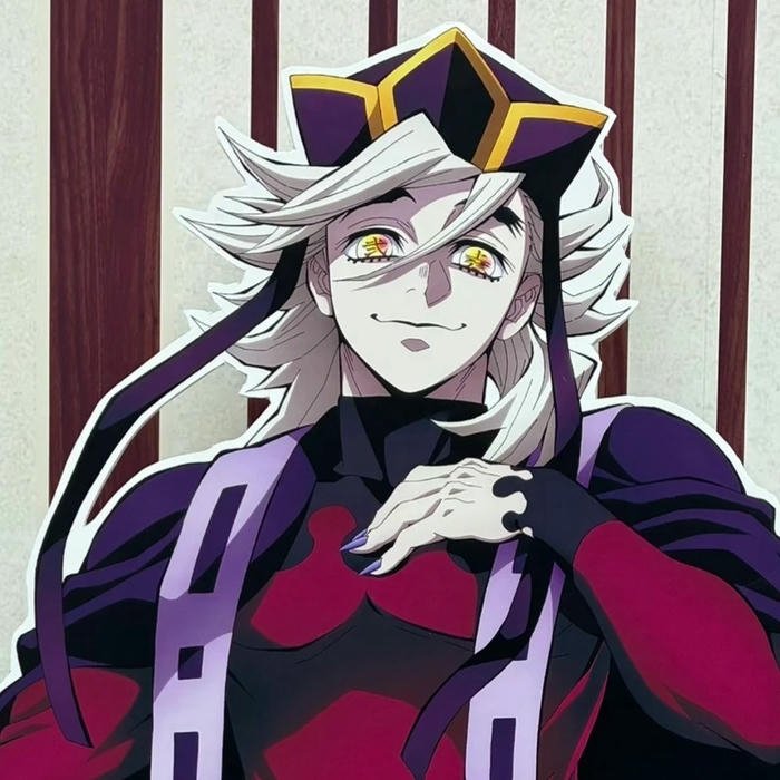 Ảnh avatar Douma mặc trang phục giáo chủ uy nghiêm