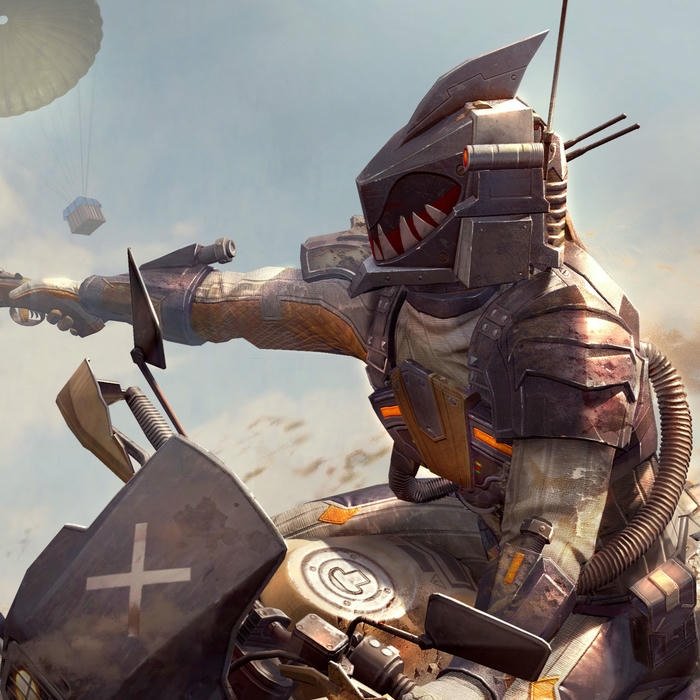 Ảnh avatar PUBG robot chiến đấu hiện đại đầy sức mạnh