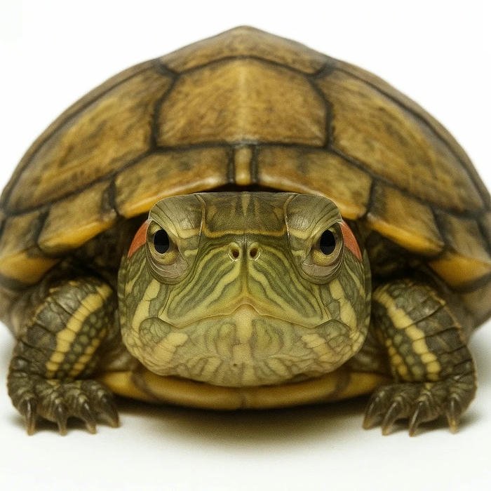 Ảnh avatar cận cảnh khuôn mặt rùa chân thực