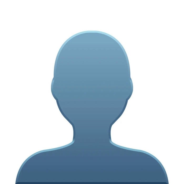 Ảnh biểu tượng bóng người màu xanh dương mặc định