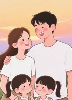 Ngắm bộ 98+ ảnh gia đình chibi cực phẩm làm quà tặng ý nghĩa - Homepage featured post