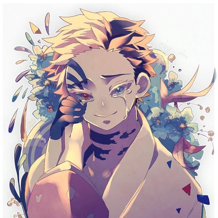 Ảnh linh hồn Akaza tan biến trong vòng tay người thương