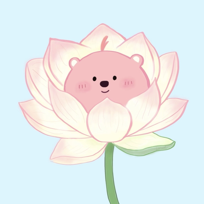Avatar Loopy hài với biểu cảm ngơ ngác đáng yêu
