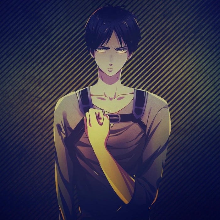 Avatar eren mặc áo nâu vẻ mặt đượm buồn