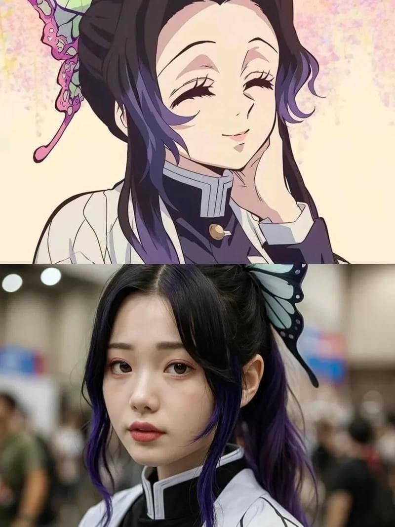 Cosplay anime tạo dáng cute tuyệt vời