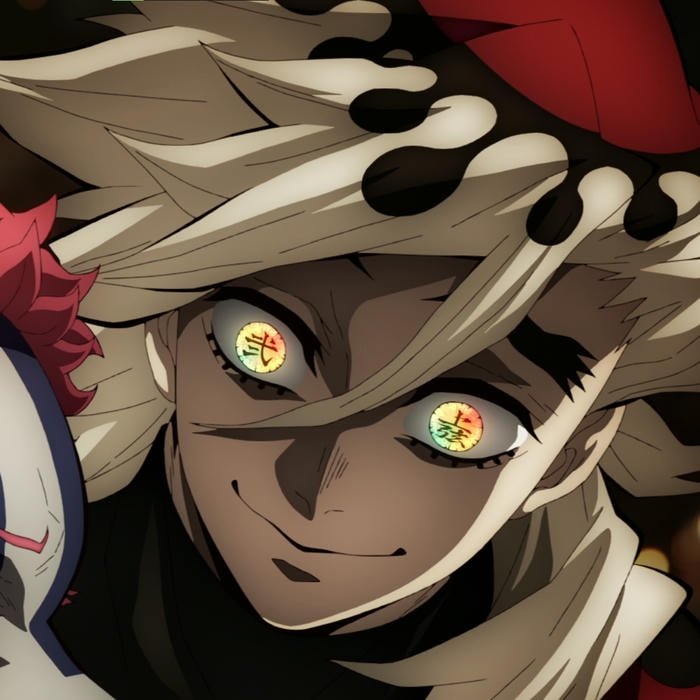 Hình ảnh avatar Douma bóng tối mắt phát sáng đáng sợ