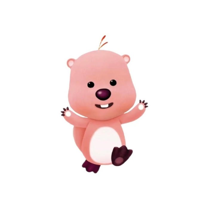 Hình ảnh avatar Loopy hài nhảy múa tung tăng rất yêu đời