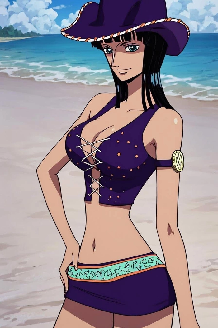One Piece bikini với phụ kiện đậm chất thế giới hải tặc